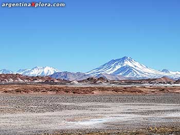 Cadena de volcanes. Llullaillaco