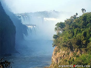 Río Iguazú abajo