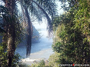 Circuito inferior de las Cataratas del Iguazú