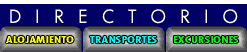Directorio Hoteles Transportes excursiones