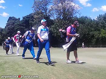 Andrés Gallego. 1º aficionado (5º en la. general) del Open de Golf del PGA en el Jockey. 2017