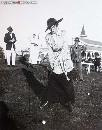 Siempre la elegancia caracterizó ap mundo del golf