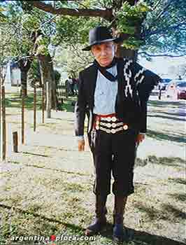 Gaucho de San Antonio de Areco. Prov. Bs. As.