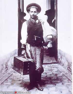 Inmigrante turco. c.1912.