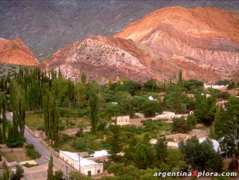 Sierras y Bolsones, ecorregion. Purmamarca, Quebrada de Humahuaca, Jujuy