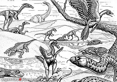 Alvarezsaurus y Velocisaurus