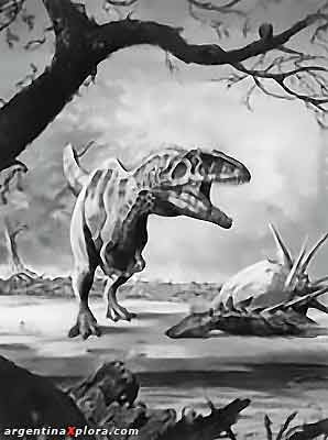 El colosal carnívoro Giganotosaurus
