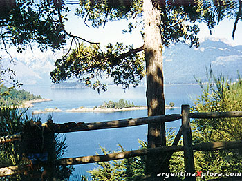 Mirador en la Isla Victoria Nahuel Huapi