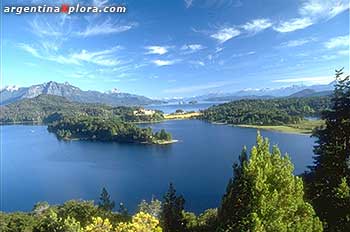 Vista del Parque Nacional Nahuel Huapi