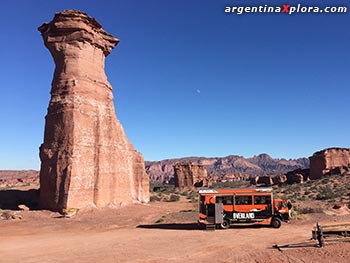 Transporte de excursion a Talampaya