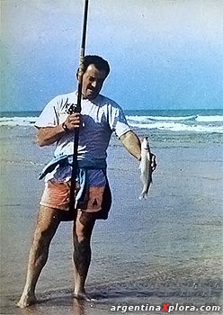 Pesca desde la playa - panzon