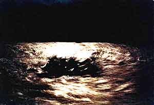Rafting bajo la luna llena en Mendoza