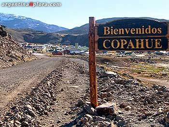 Acceso a Copahue