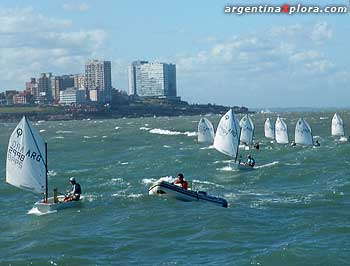 Día espectacular para navegar a vela