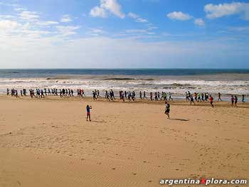 Running a la orilla del mar