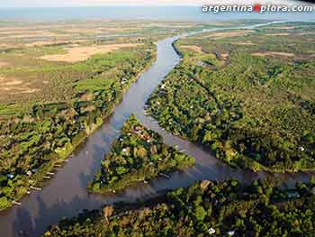 Isla Victoria - Río San Antonio y Río Sarmiento