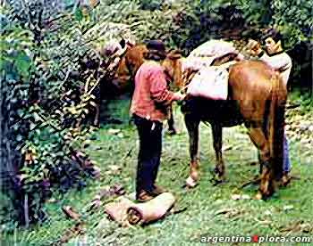 Cabalgata en Esquel