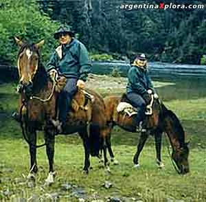 Cabalgata en Esquel