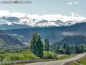 llegando a Esquel