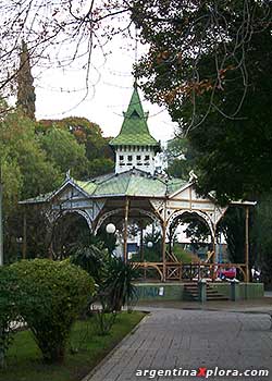 Glorieta de la Plaza de Trelew