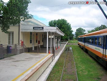 Estación Cosquín del tren serrano