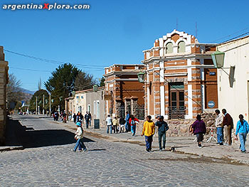 Centro del pueblo de Humahuaca