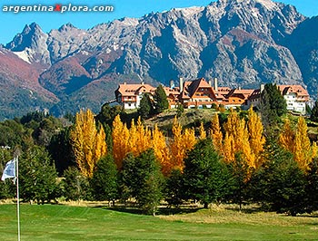 Golf: 18 hoyos, par 70 de la cancha del Llao Llao