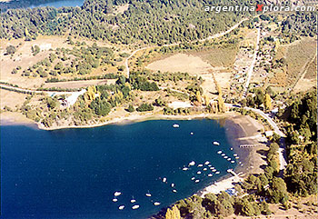 Bahía en el Lago Nahuel Huapi