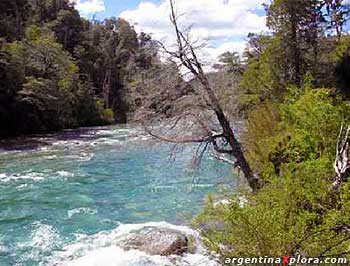 Loma del Medio. río Azul