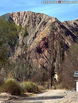 Cerro de colores en Ing. Maury