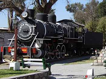 Primera locomotora que ralizó el trayecto