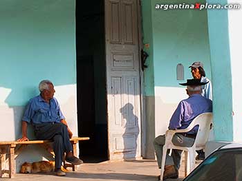 Conversación en Guachipas