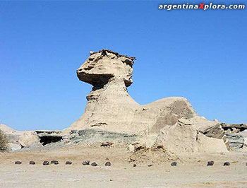 Valle de la Luna Formación llamada 'La esfinge'