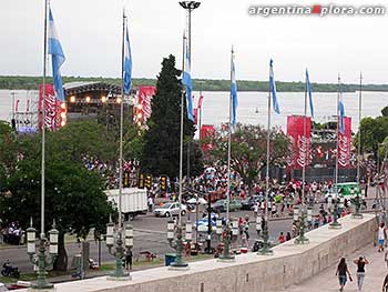 Festival de música en Rosario