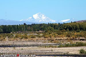 Mount Aconcagua. At 22,837 feet (6,961 meters) The tallest peak in all of the Americas.