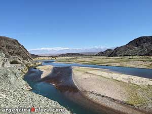 Confluence of River de los Patos with River San Juan