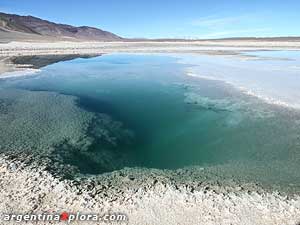 "Sea eye" in Tolar Grande, Puna Salta